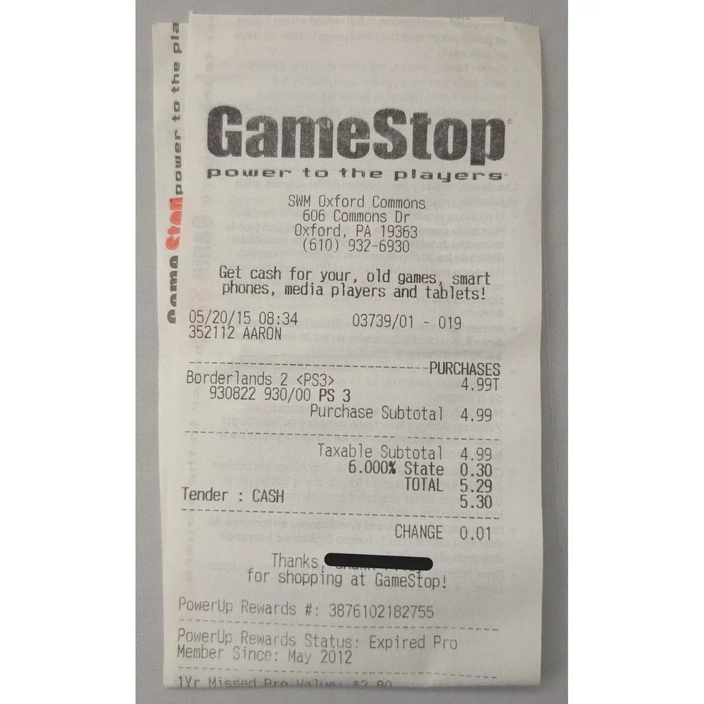 Borderlands 2 (PS3) - Tested - CIB Complete